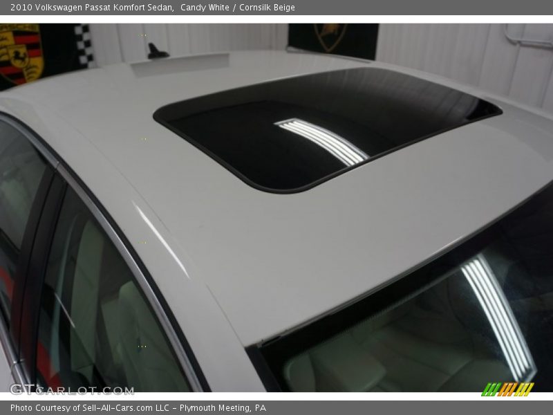 Candy White / Cornsilk Beige 2010 Volkswagen Passat Komfort Sedan