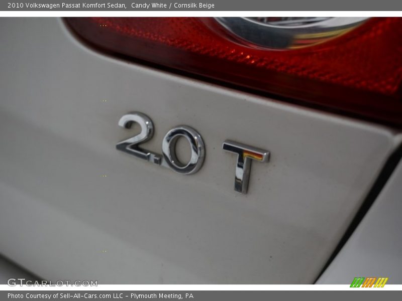 Candy White / Cornsilk Beige 2010 Volkswagen Passat Komfort Sedan
