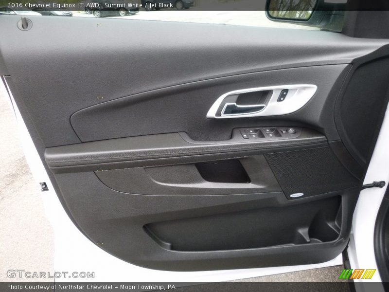 Summit White / Jet Black 2016 Chevrolet Equinox LT AWD
