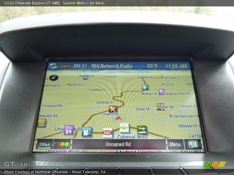 Summit White / Jet Black 2016 Chevrolet Equinox LT AWD