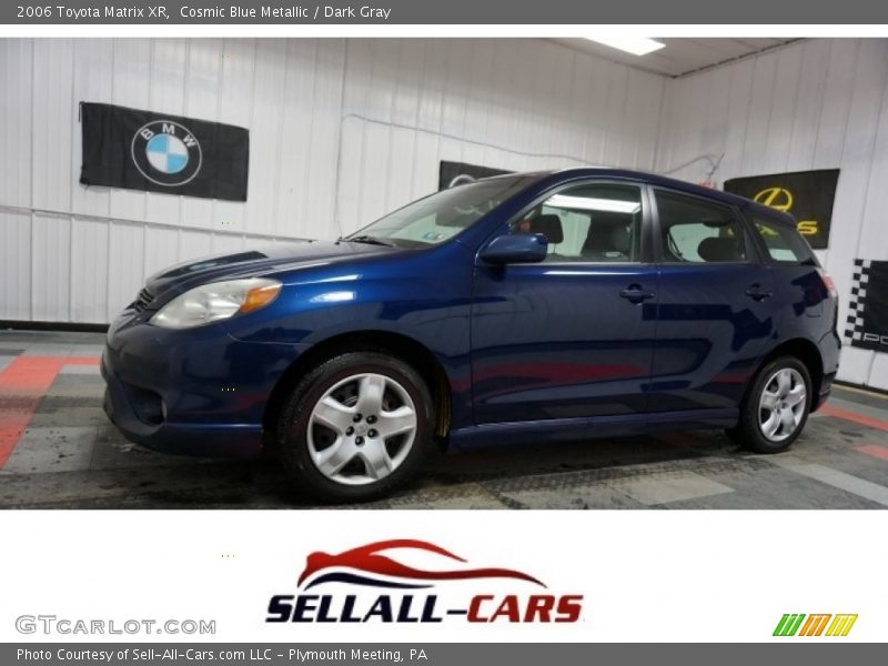 Cosmic Blue Metallic / Dark Gray 2006 Toyota Matrix XR