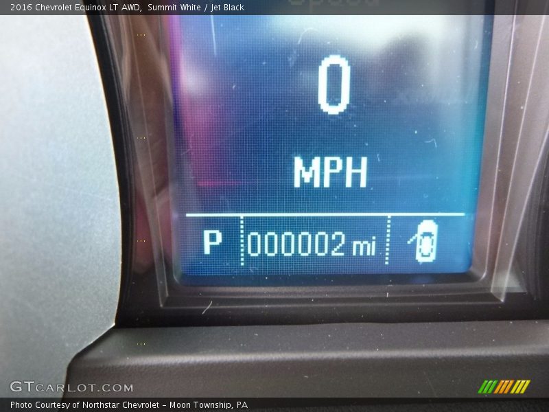 Summit White / Jet Black 2016 Chevrolet Equinox LT AWD
