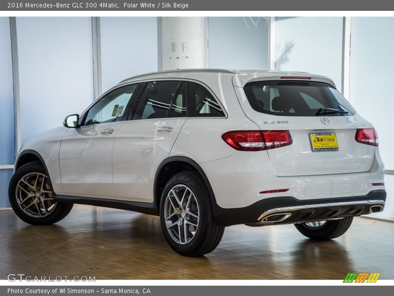 Polar White / Silk Beige 2016 Mercedes-Benz GLC 300 4Matic