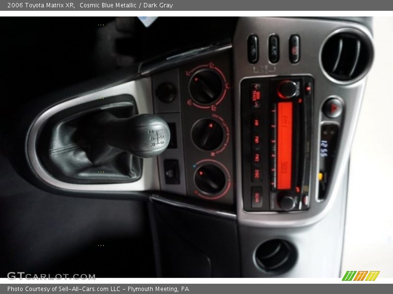 Cosmic Blue Metallic / Dark Gray 2006 Toyota Matrix XR