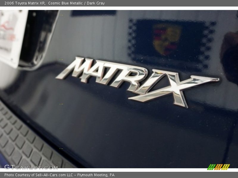 Cosmic Blue Metallic / Dark Gray 2006 Toyota Matrix XR