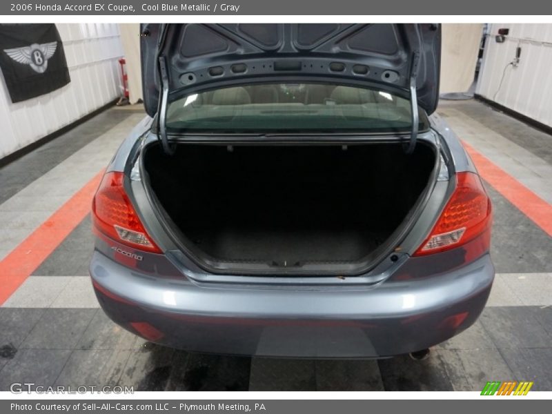 Cool Blue Metallic / Gray 2006 Honda Accord EX Coupe