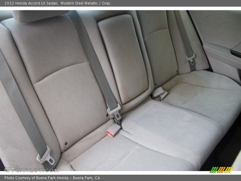 Modern Steel Metallic / Gray 2013 Honda Accord LX Sedan