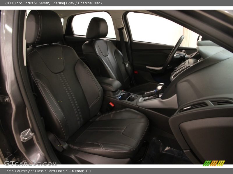 Sterling Gray / Charcoal Black 2014 Ford Focus SE Sedan