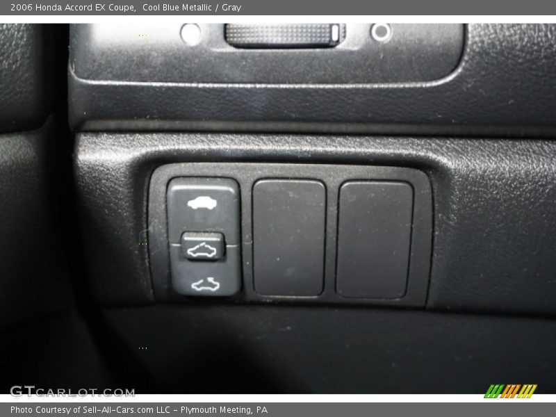 Cool Blue Metallic / Gray 2006 Honda Accord EX Coupe