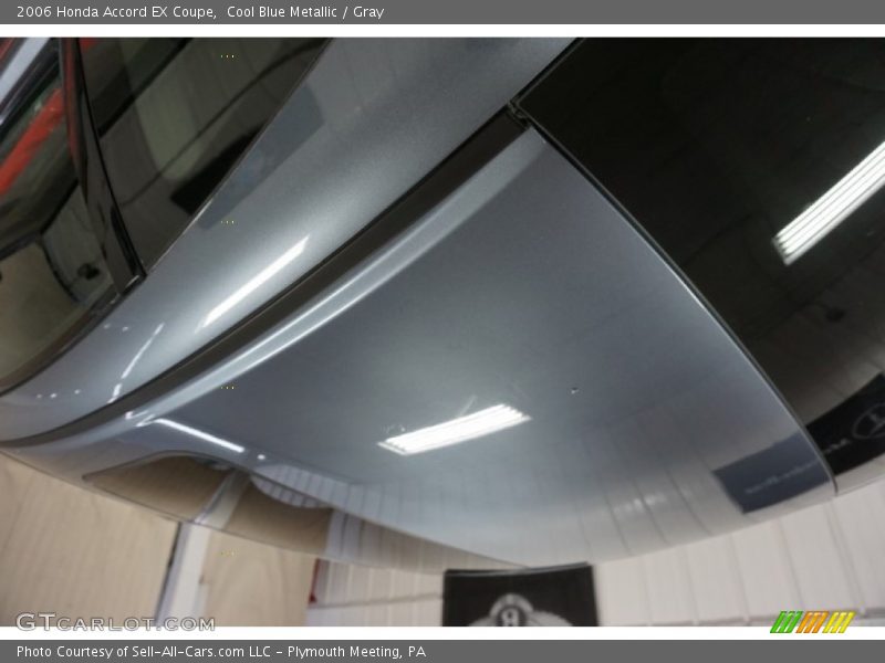 Cool Blue Metallic / Gray 2006 Honda Accord EX Coupe