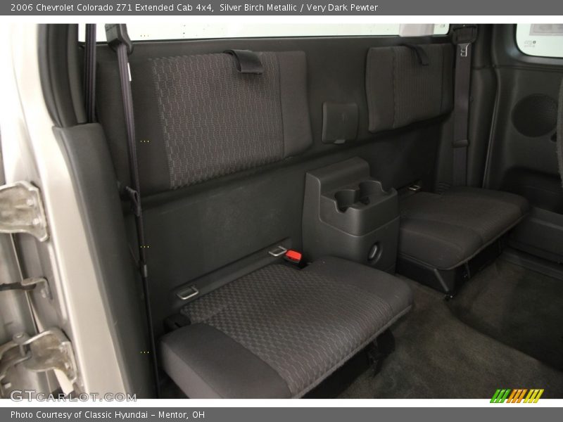 Silver Birch Metallic / Very Dark Pewter 2006 Chevrolet Colorado Z71 Extended Cab 4x4