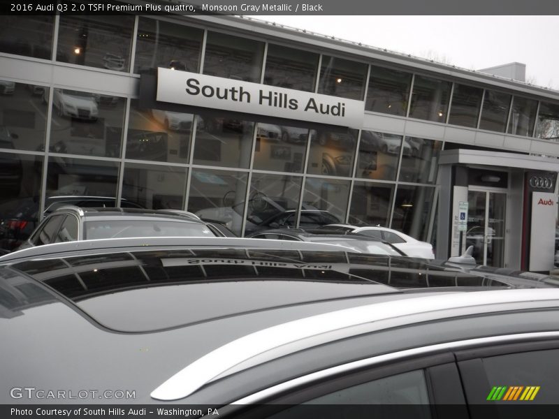 Monsoon Gray Metallic / Black 2016 Audi Q3 2.0 TSFI Premium Plus quattro
