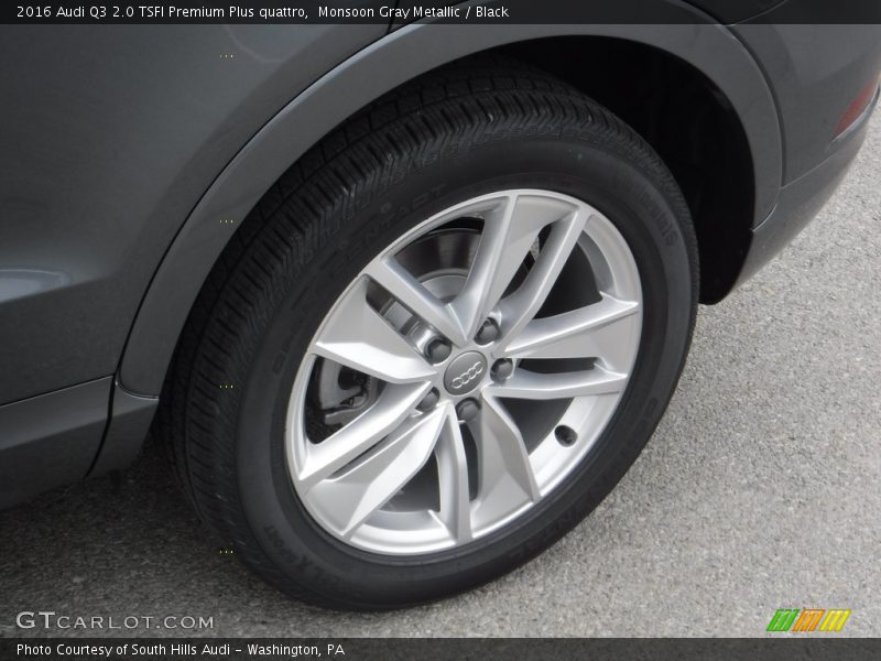 Monsoon Gray Metallic / Black 2016 Audi Q3 2.0 TSFI Premium Plus quattro