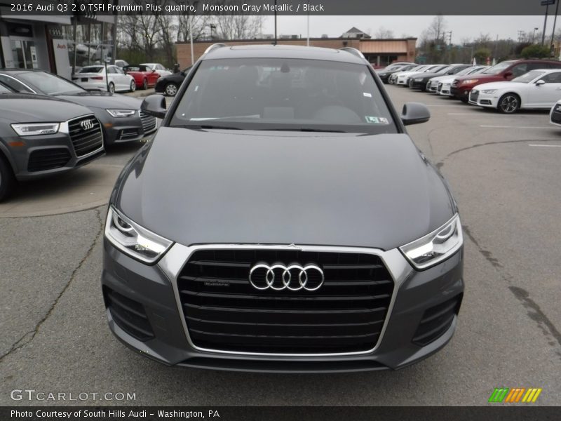 Monsoon Gray Metallic / Black 2016 Audi Q3 2.0 TSFI Premium Plus quattro