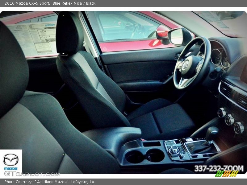 Blue Reflex Mica / Black 2016 Mazda CX-5 Sport