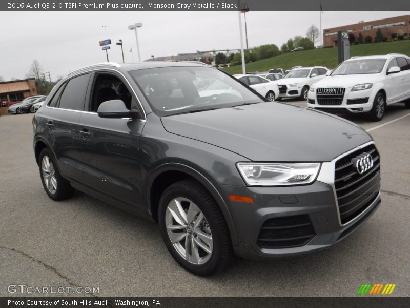 Monsoon Gray Metallic / Black 2016 Audi Q3 2.0 TSFI Premium Plus quattro