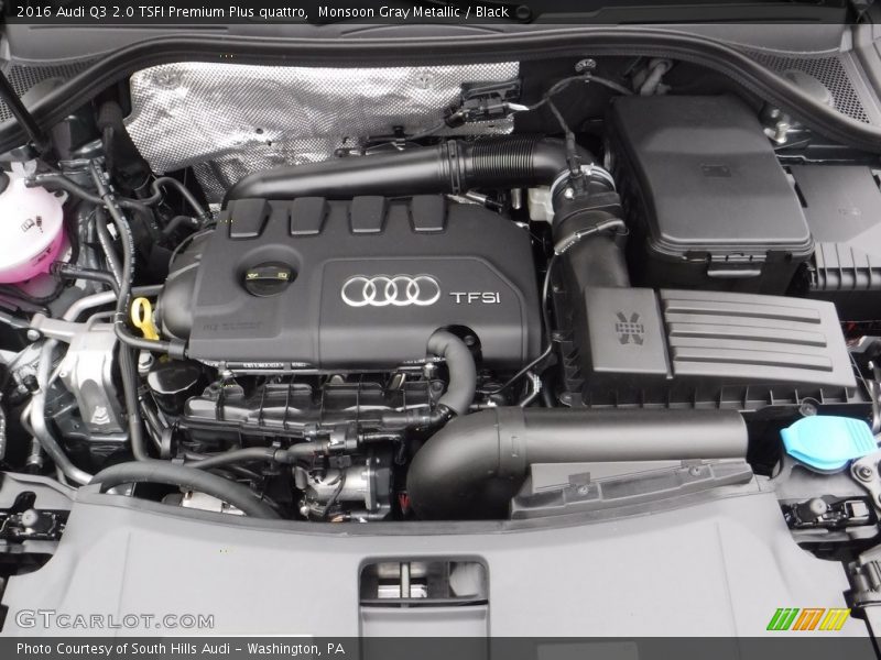 Monsoon Gray Metallic / Black 2016 Audi Q3 2.0 TSFI Premium Plus quattro