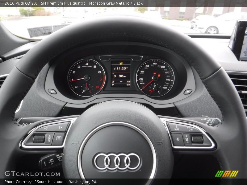 Monsoon Gray Metallic / Black 2016 Audi Q3 2.0 TSFI Premium Plus quattro
