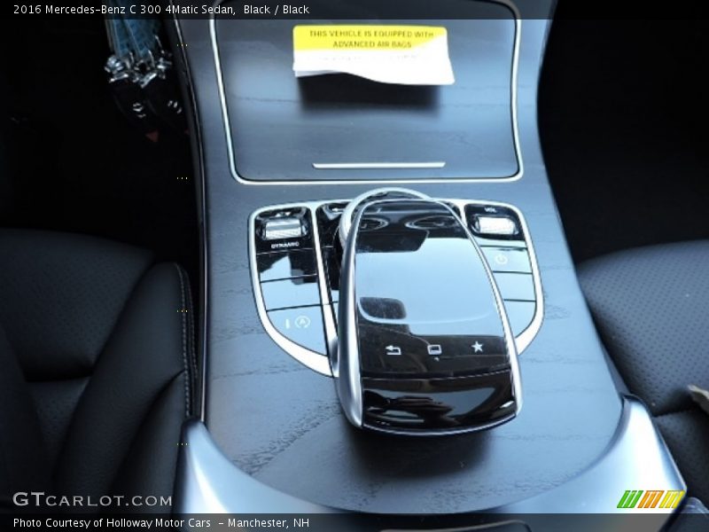 Black / Black 2016 Mercedes-Benz C 300 4Matic Sedan