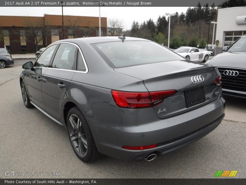  2017 A4 2.0T Premium Plus quattro Monsoon Gray Metallic