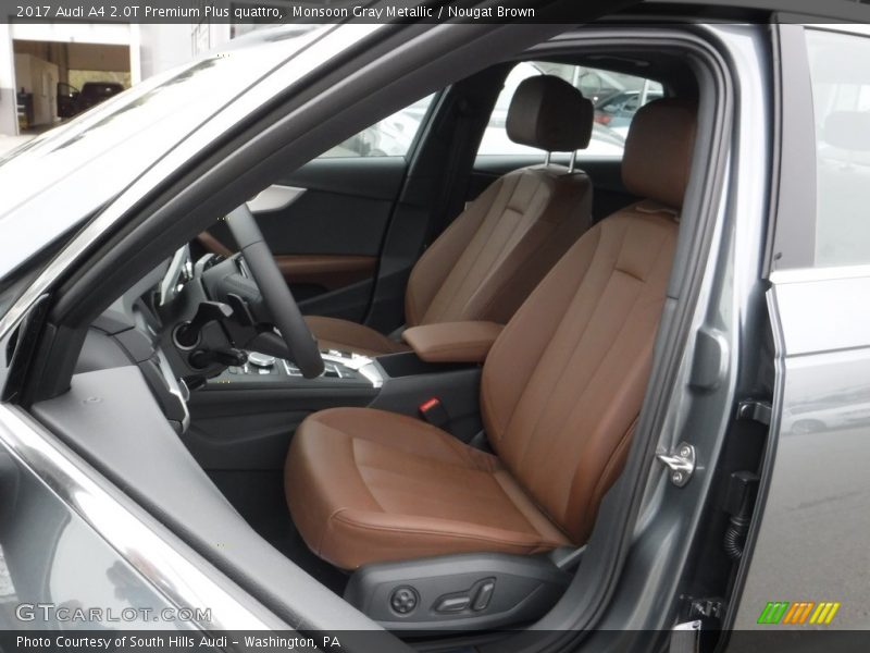 Front Seat of 2017 A4 2.0T Premium Plus quattro