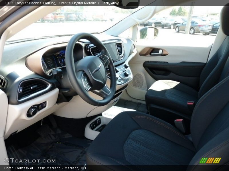  2017 Pacifica Touring Black/Alloy Interior