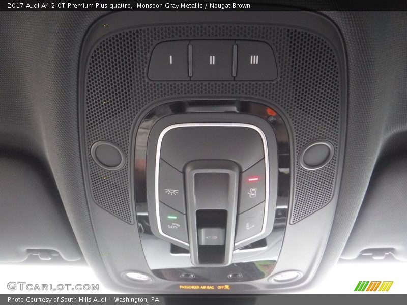 Controls of 2017 A4 2.0T Premium Plus quattro