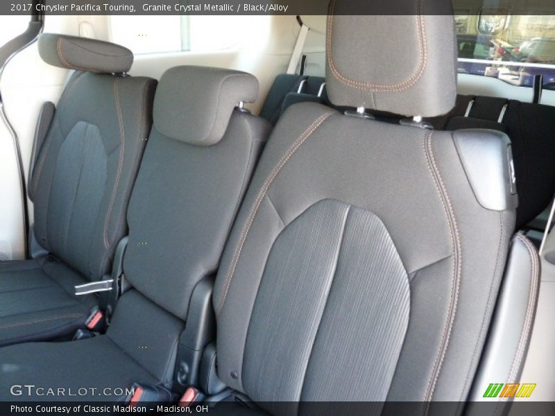 Rear Seat of 2017 Pacifica Touring