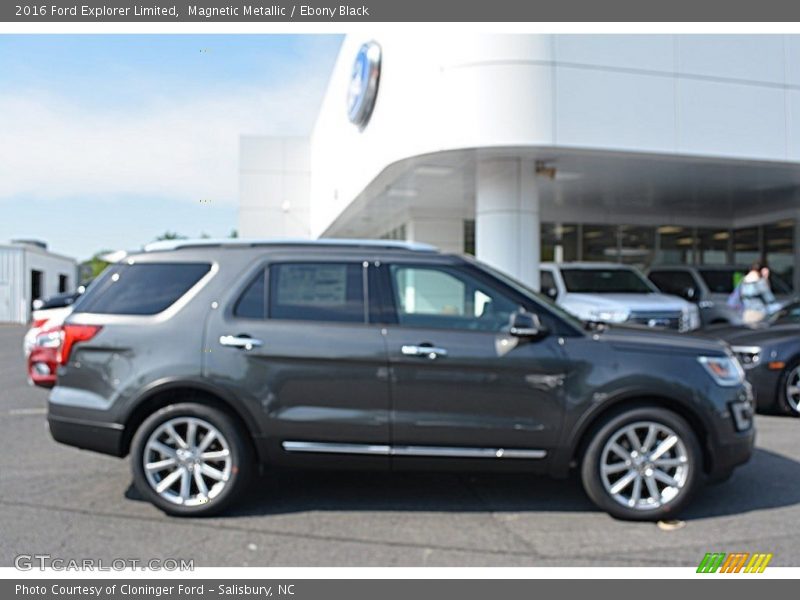 Magnetic Metallic / Ebony Black 2016 Ford Explorer Limited