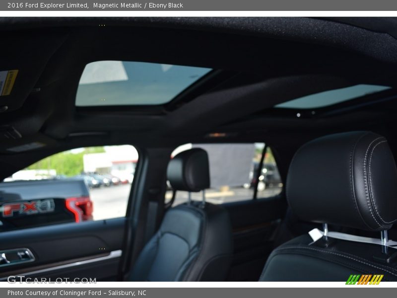 Magnetic Metallic / Ebony Black 2016 Ford Explorer Limited