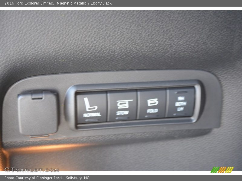 Magnetic Metallic / Ebony Black 2016 Ford Explorer Limited