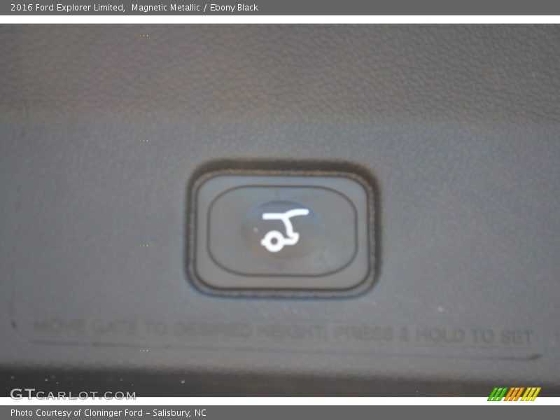 Magnetic Metallic / Ebony Black 2016 Ford Explorer Limited