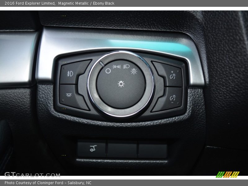 Magnetic Metallic / Ebony Black 2016 Ford Explorer Limited