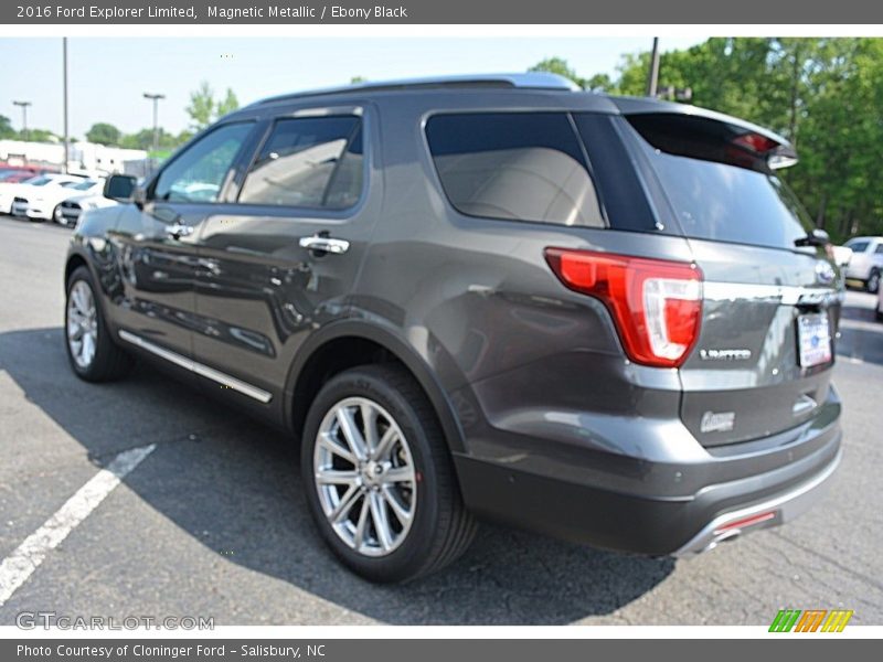 Magnetic Metallic / Ebony Black 2016 Ford Explorer Limited