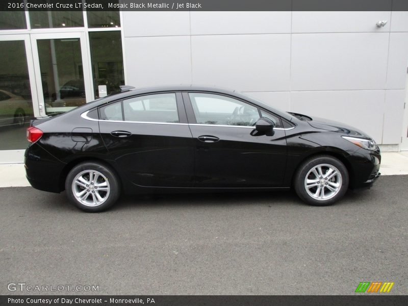 Mosaic Black Metallic / Jet Black 2016 Chevrolet Cruze LT Sedan