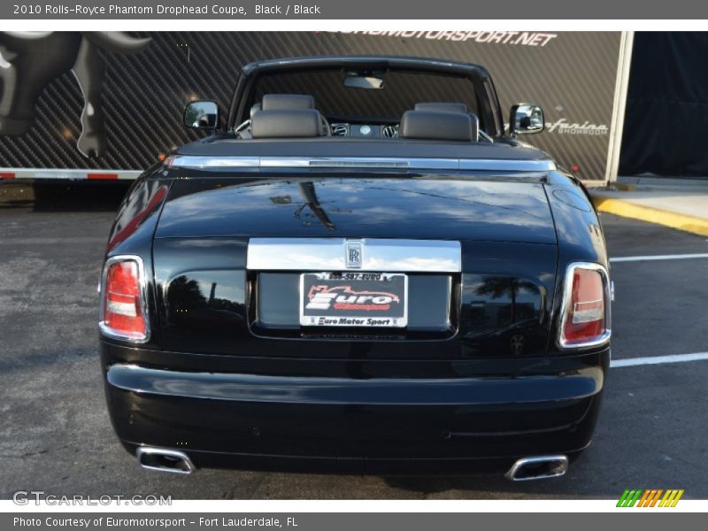 Black / Black 2010 Rolls-Royce Phantom Drophead Coupe