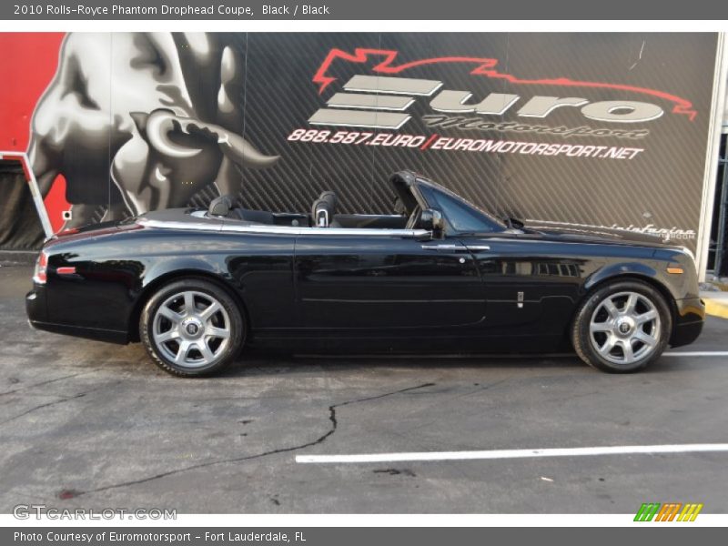 Black / Black 2010 Rolls-Royce Phantom Drophead Coupe