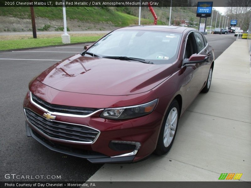 Butte Red Metallic / Dark Atmosphere/Medium Ash Gray 2016 Chevrolet Malibu LT