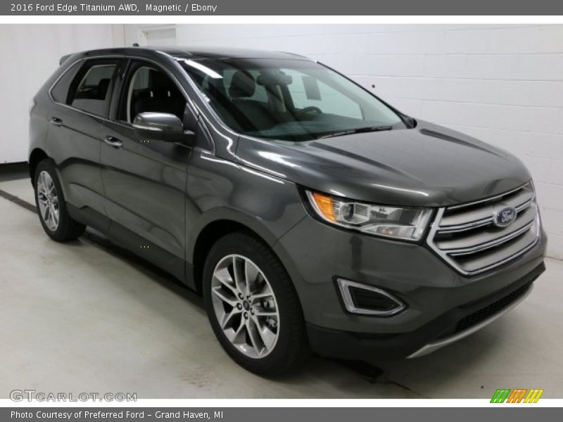 Magnetic / Ebony 2016 Ford Edge Titanium AWD