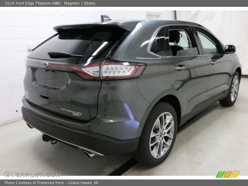 Magnetic / Ebony 2016 Ford Edge Titanium AWD
