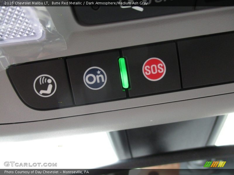 Butte Red Metallic / Dark Atmosphere/Medium Ash Gray 2016 Chevrolet Malibu LT