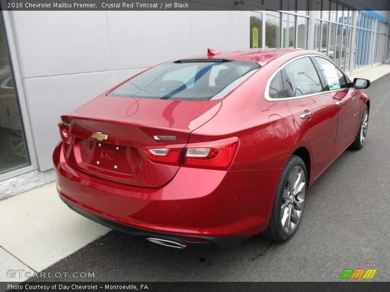 Crystal Red Tintcoat / Jet Black 2016 Chevrolet Malibu Premier