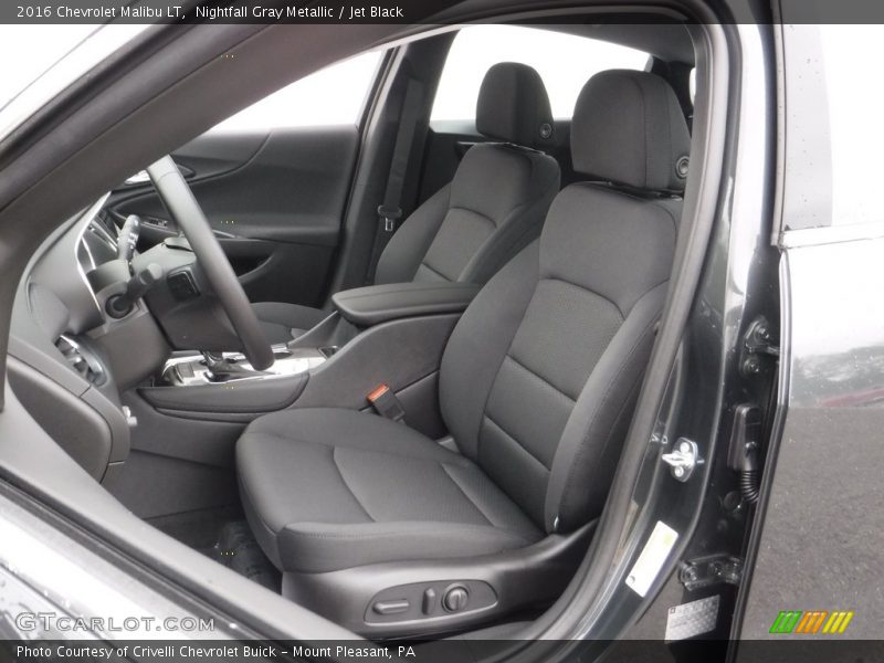 Nightfall Gray Metallic / Jet Black 2016 Chevrolet Malibu LT