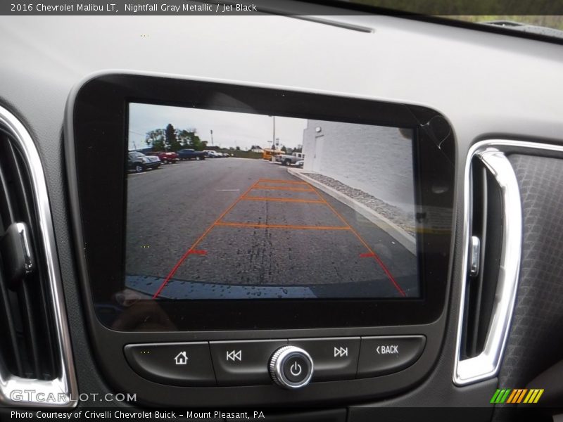 Nightfall Gray Metallic / Jet Black 2016 Chevrolet Malibu LT