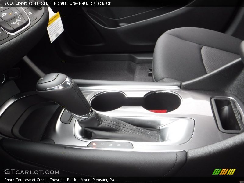 Nightfall Gray Metallic / Jet Black 2016 Chevrolet Malibu LT