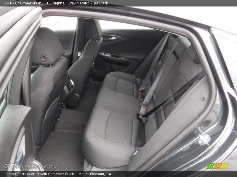 Nightfall Gray Metallic / Jet Black 2016 Chevrolet Malibu LT