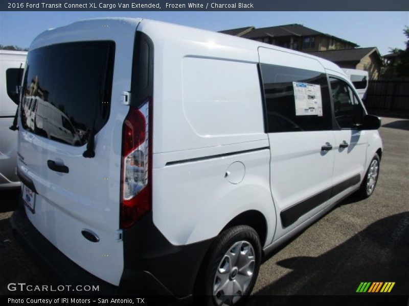 Frozen White / Charcoal Black 2016 Ford Transit Connect XL Cargo Van Extended