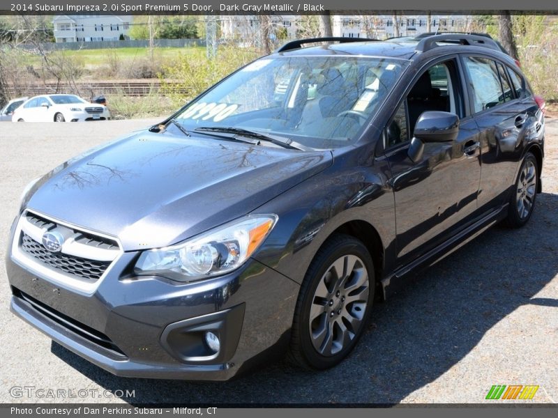 Dark Gray Metallic / Black 2014 Subaru Impreza 2.0i Sport Premium 5 Door