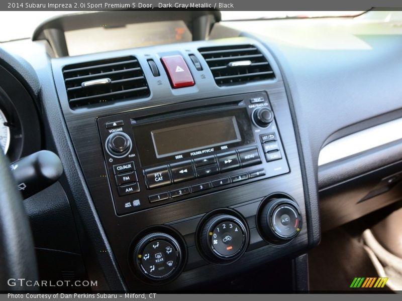 Dark Gray Metallic / Black 2014 Subaru Impreza 2.0i Sport Premium 5 Door