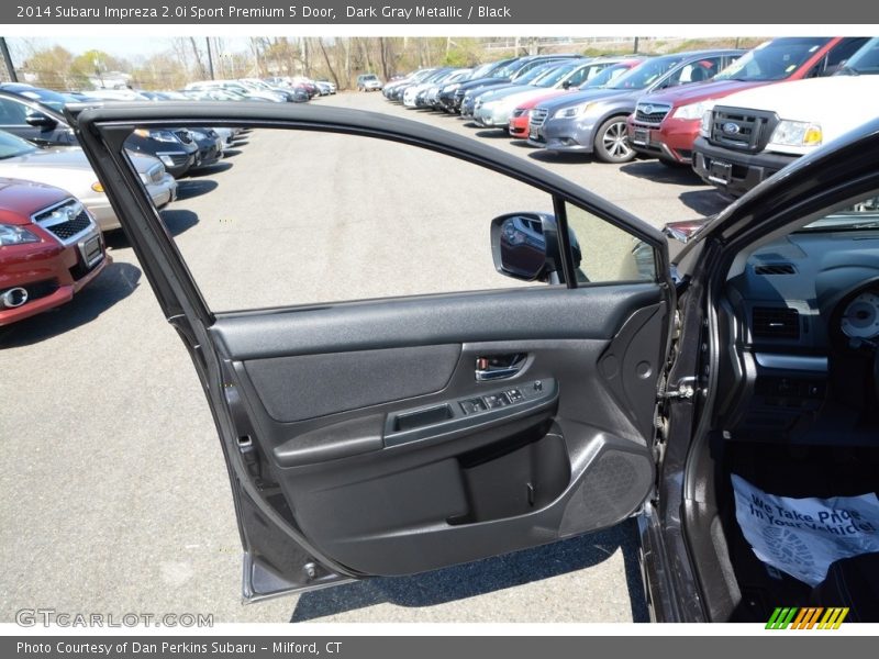 Dark Gray Metallic / Black 2014 Subaru Impreza 2.0i Sport Premium 5 Door